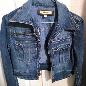 Bebe Jean jacket size M